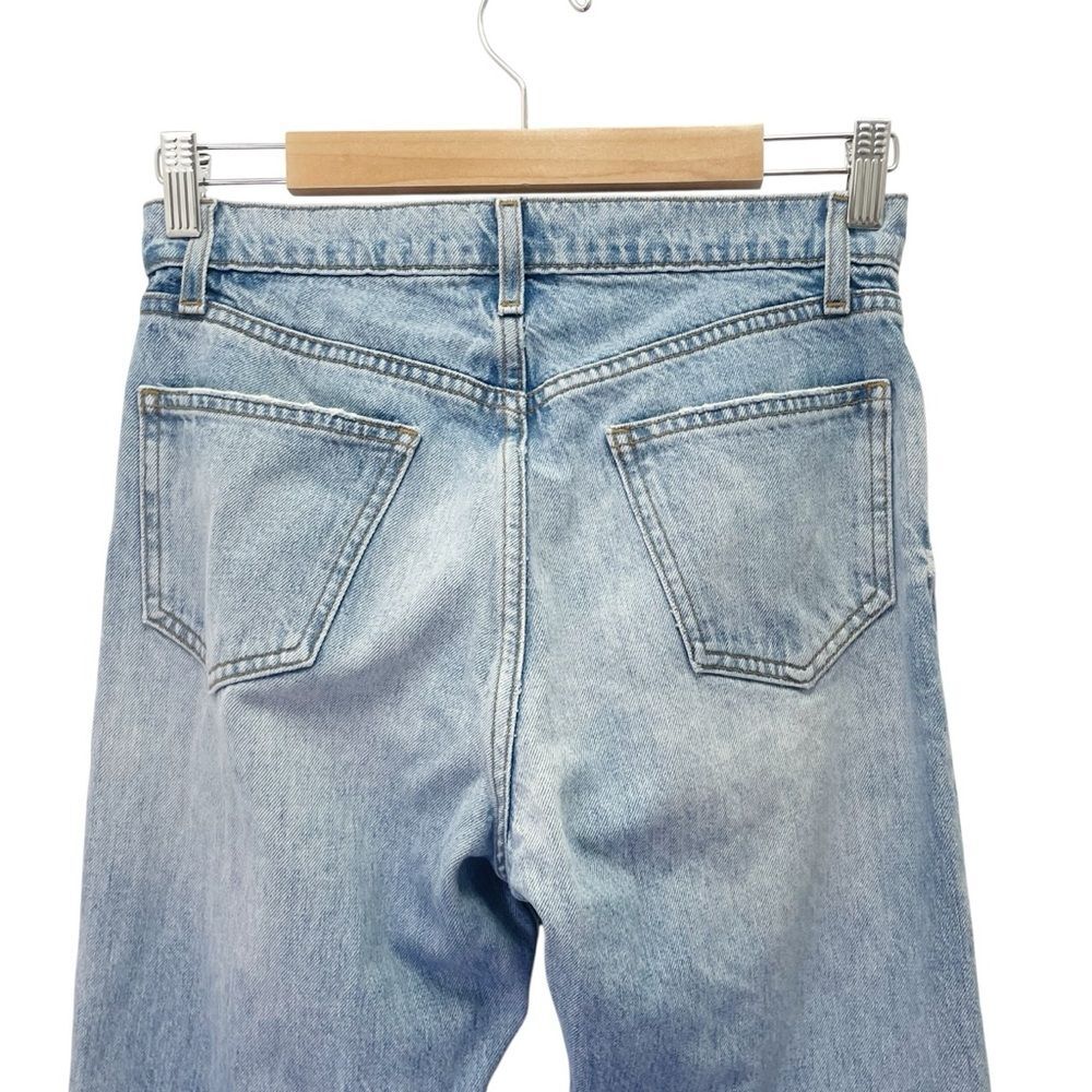 DÔEN Jeans Women’s Size 26 Mid Rise Straight Leg Medium Wash Made USA Denim Doen - Picture 7 of 12
